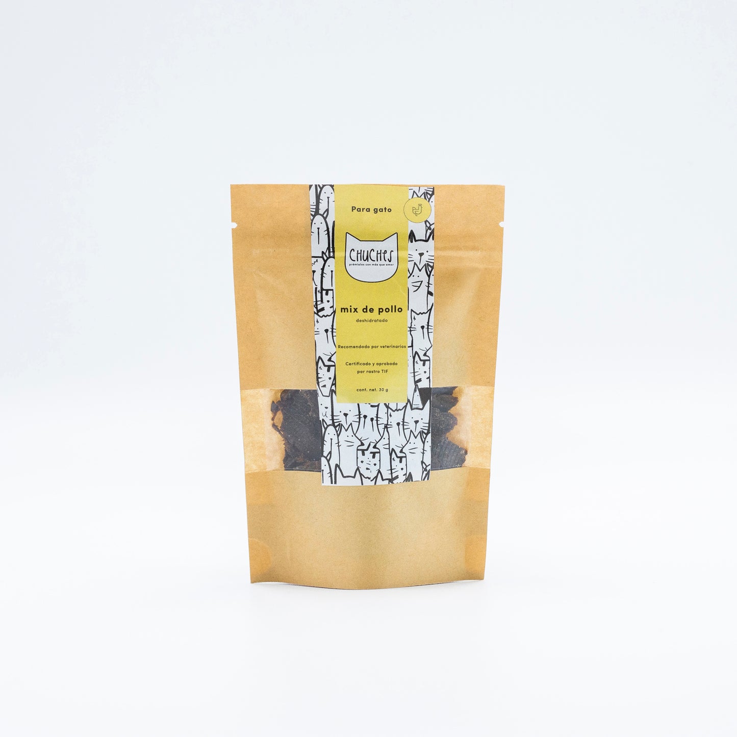 Mix de Pollo para Gato con Catnip para Sazonar